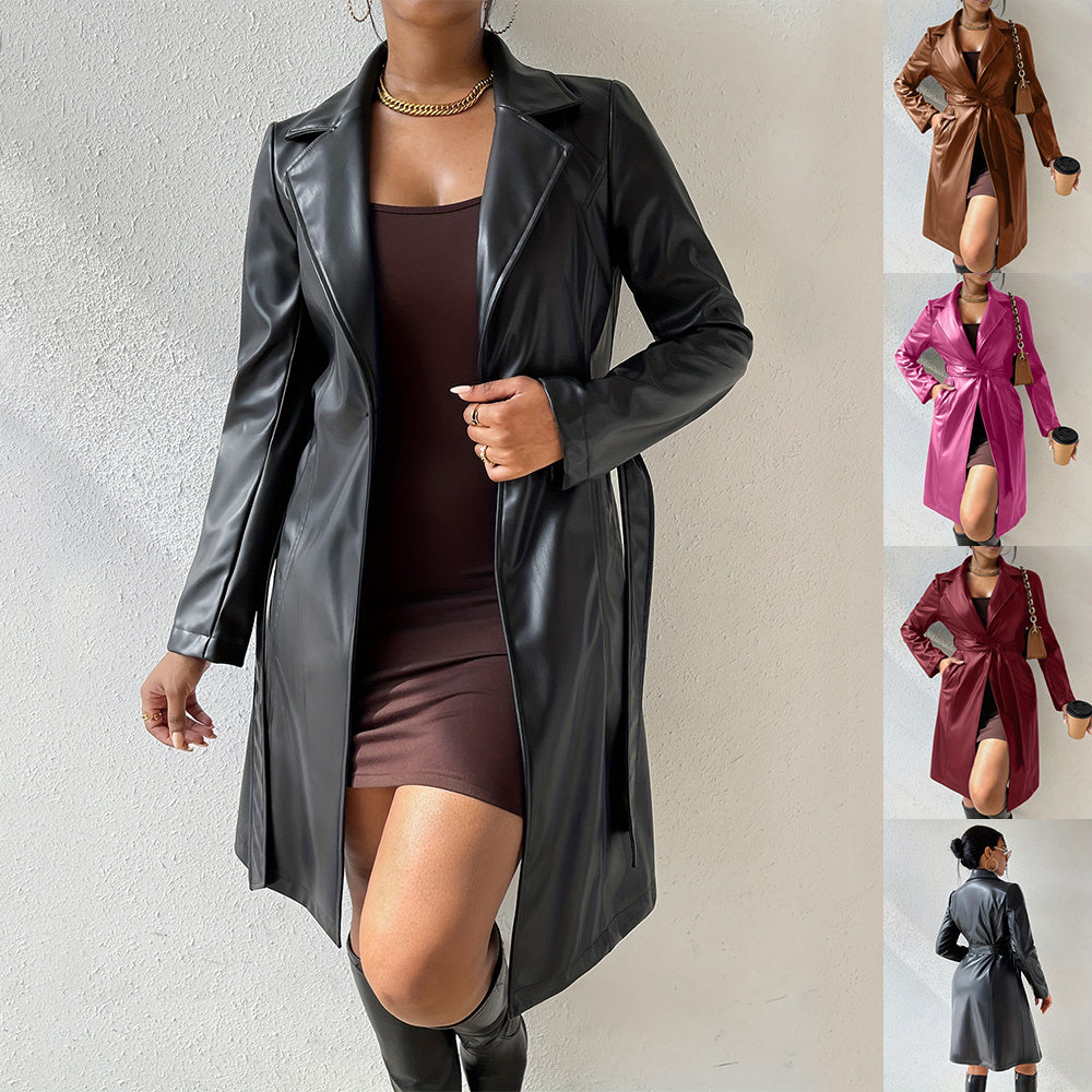 Veste en simili cuir femme – Style intemporel !