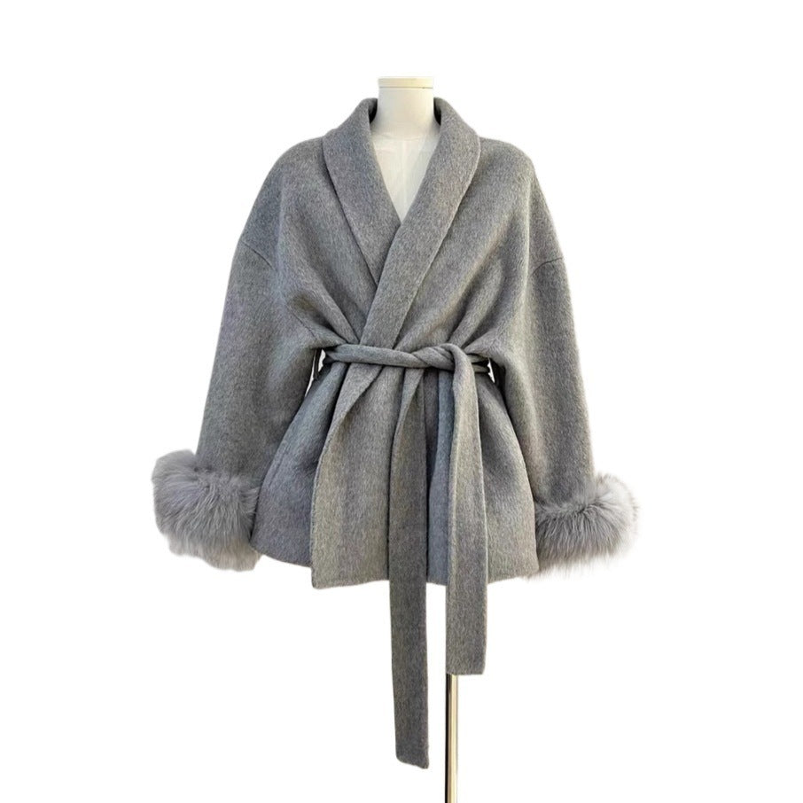 Manteau Adèle Élégance Double Face