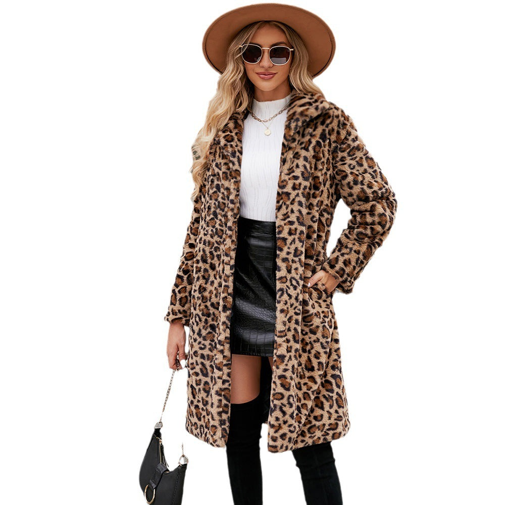 Manteau imprimé léopard – Style audacieux et chaleureux !