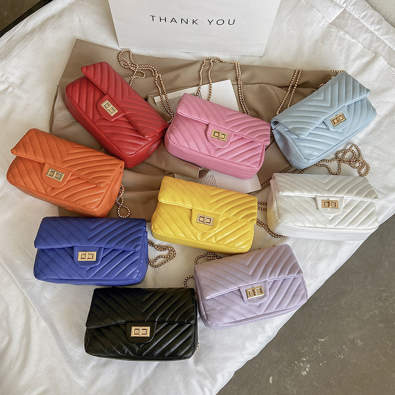Sac Bandoulière Élégant à Chaîne pour Femme