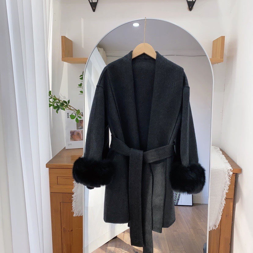 Manteau Adèle Élégance Double Face
