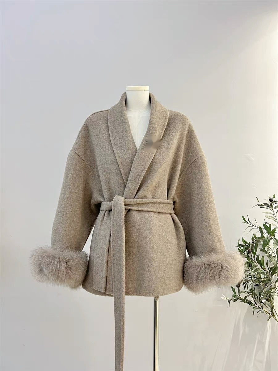 Manteau Adèle Élégance Double Face