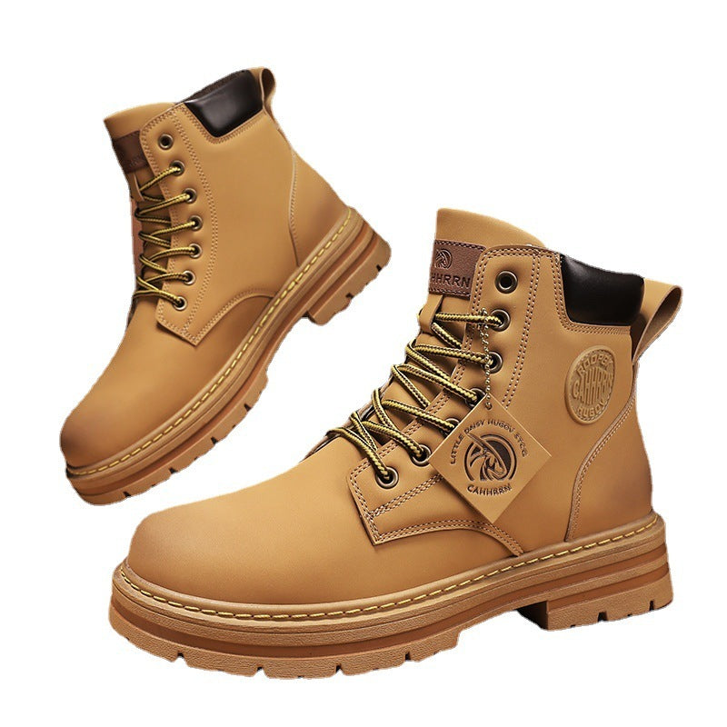 Bottes Casual Martin à Tige Haute pour Homme