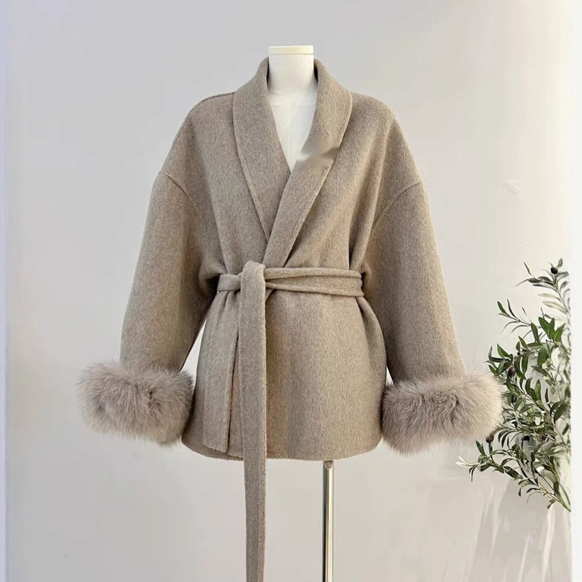 Manteau Adèle Élégance Double Face