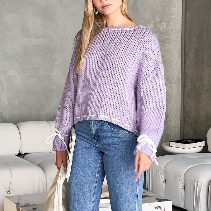 Pull Juliette Noeud Élégant