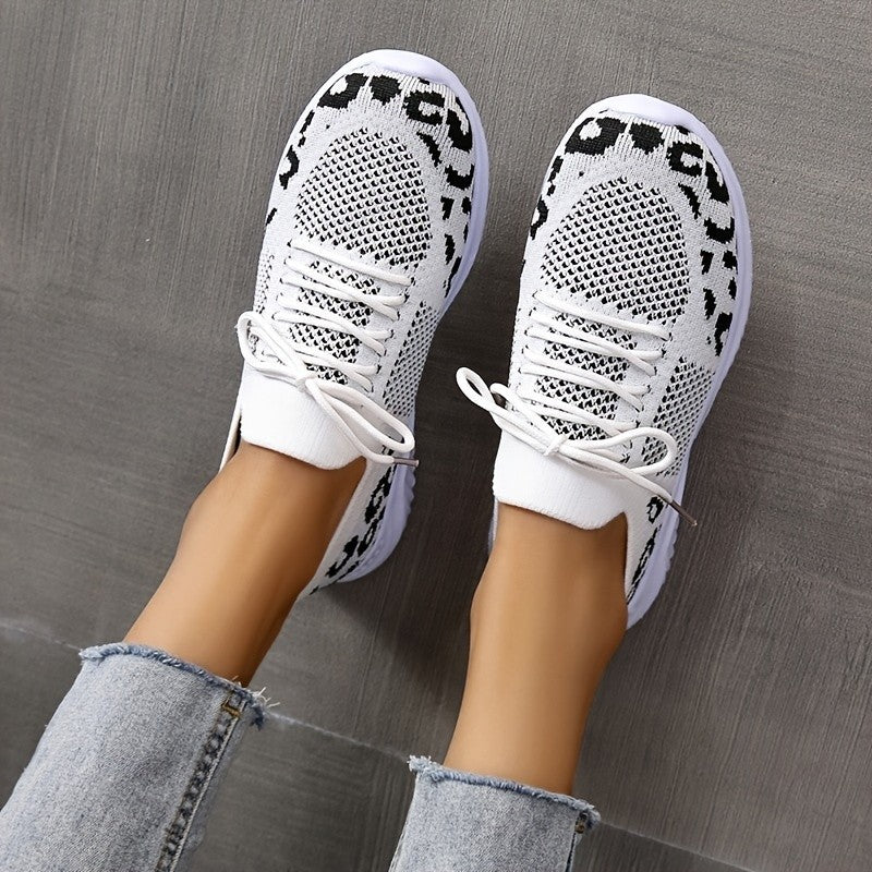 Sneakers Léopard Élégance