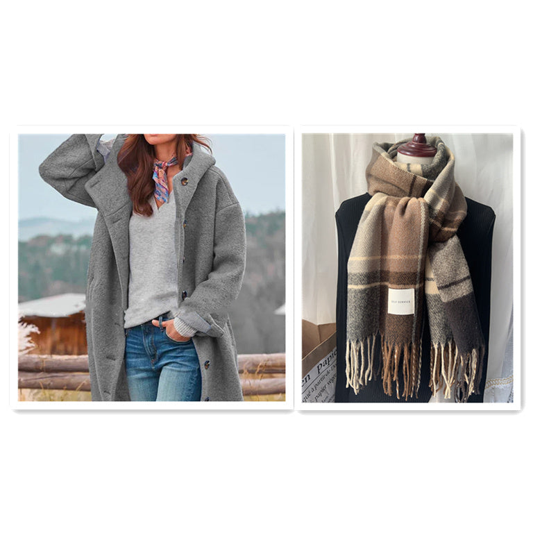 Best Manteau Élégant en Tweed – Chic & Intemporel