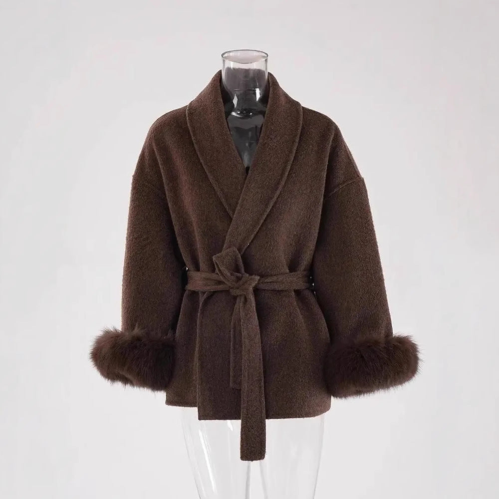 Manteau Adèle Élégance Double Face