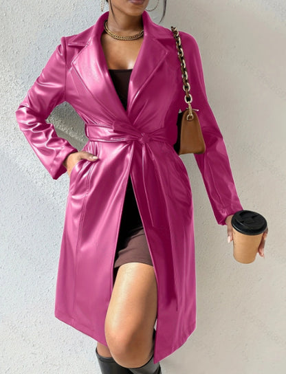 Veste en simili cuir femme – Style intemporel !