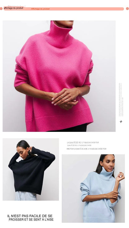 Pull femme uni – Confort et style !