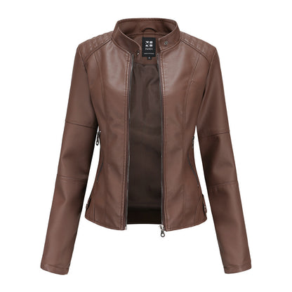 Veste Adèle en Cuir Chic