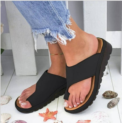 Sandales d'Été à Semelle Plate pour Femme
