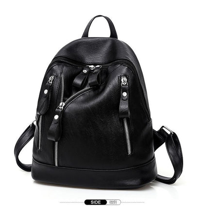 Sac à Dos Élégant & Imperméable en Cuir PU