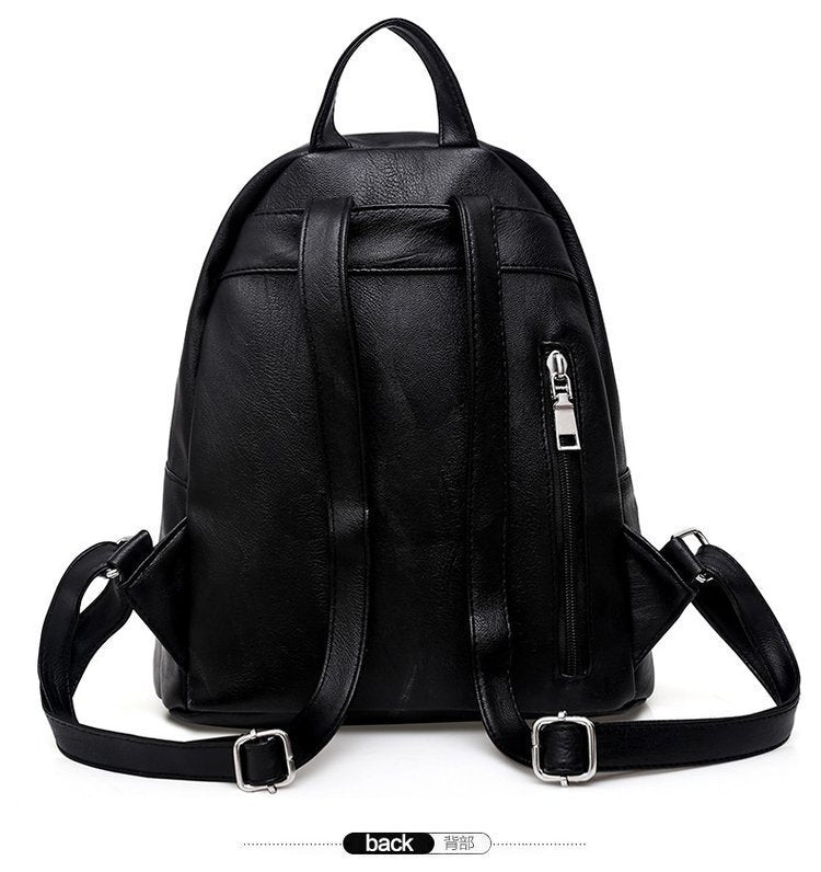 Sac à Dos Élégant & Imperméable en Cuir PU