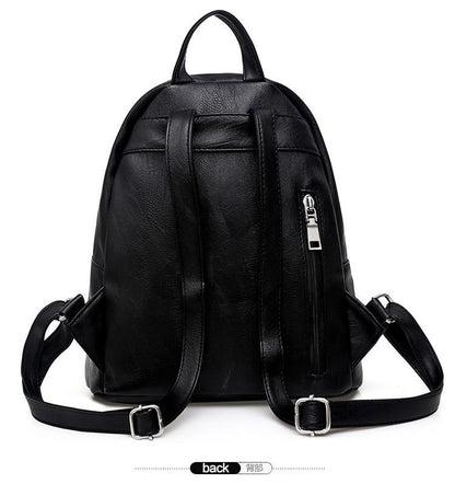 Sac à Dos Élégant & Imperméable en Cuir PU