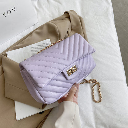 Sac Bandoulière Élégant à Chaîne pour Femme