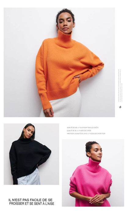 Pull femme uni – Confort et style !