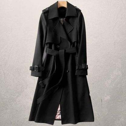 Trench Coat Mi-Long Femme