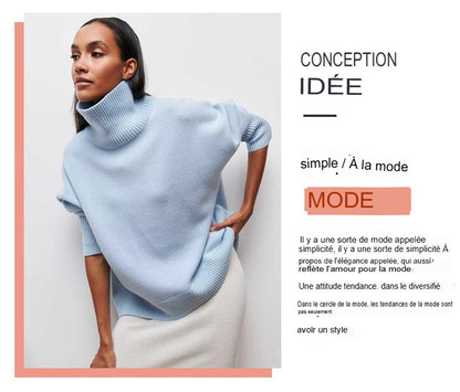 Pull femme uni – Confort et style !