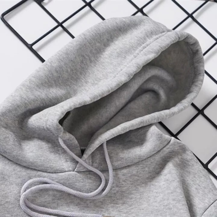 Sweat à Capuche Matelassé – Confort Unisexe pour les Jours Frais