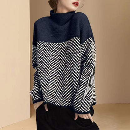 Pull col roulé épaissi – Chaleur et style pour l'hiver !