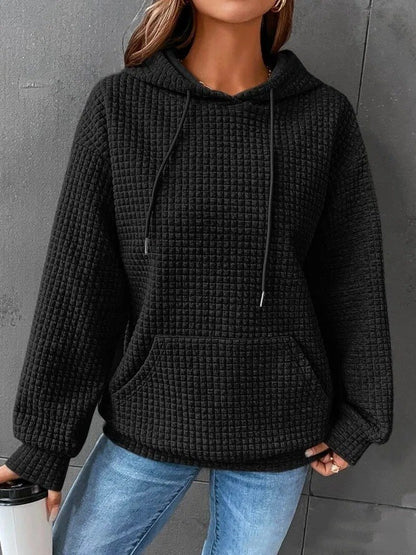 Pull femme ample uni – Confort et style décontracté