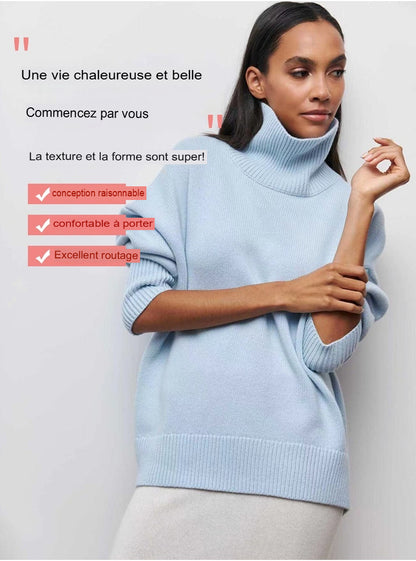 Pull femme uni – Confort et style !