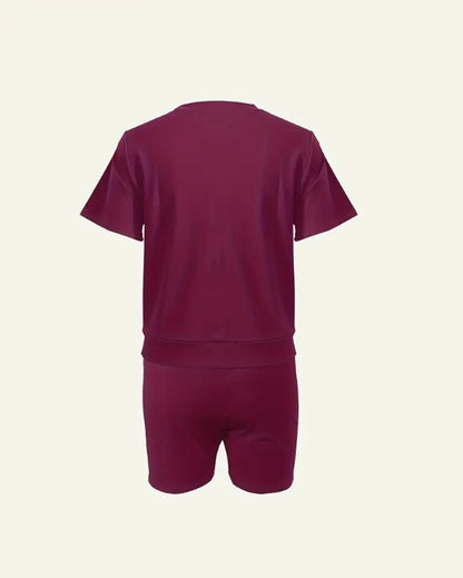 Ensemble Décontracté à Imprimé Love – Confort et Style