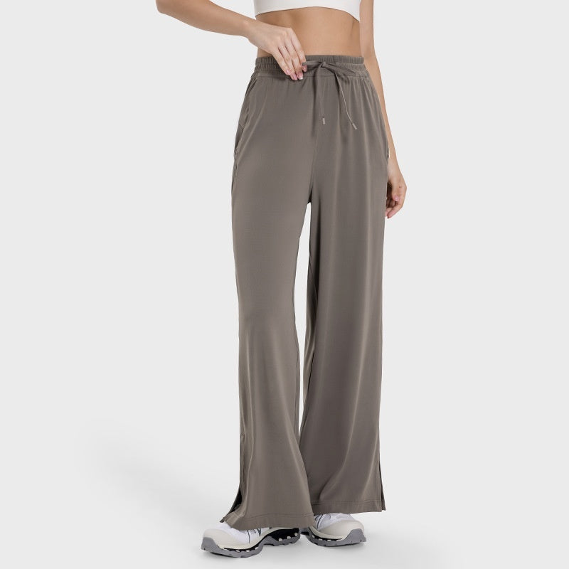 Loose Yoga Pants Side Pocket Leisure