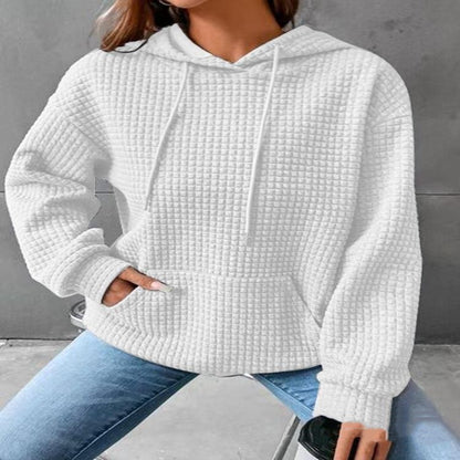 Pull femme ample uni – Confort et style décontracté