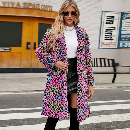 Manteau imprimé léopard – Style audacieux et chaleureux !