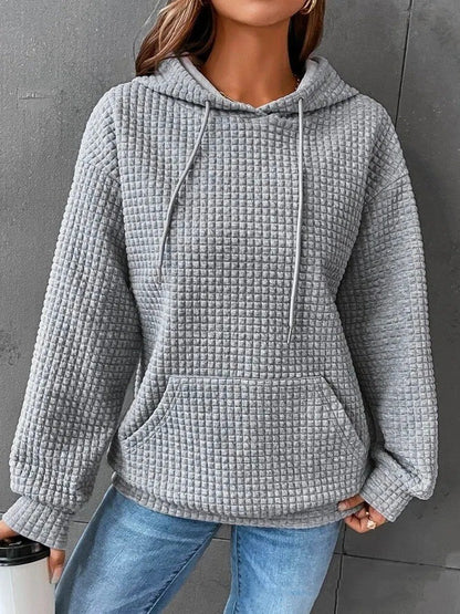Pull femme ample uni – Confort et style décontracté