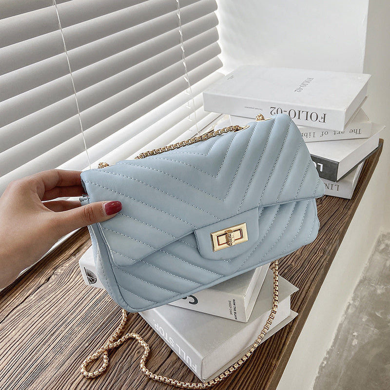 Sac Bandoulière Élégant à Chaîne pour Femme