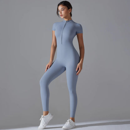 Combinaison Sportive Zippée – Style & Performance