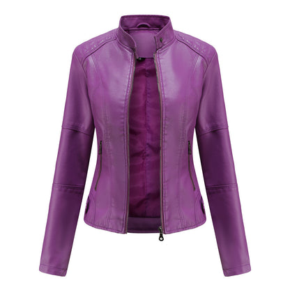 Veste Adèle en Cuir Chic