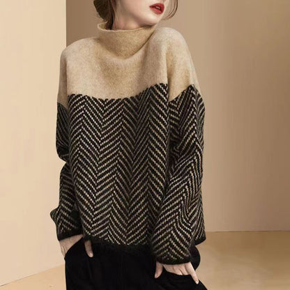 Pull col roulé épaissi – Chaleur et style pour l'hiver !