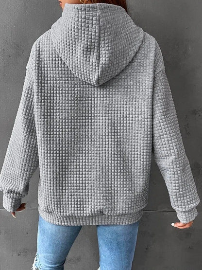 Pull femme ample uni – Confort et style décontracté